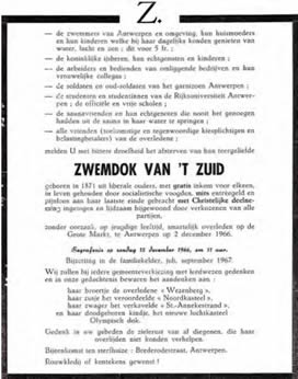 Historiek - 1968- doodsbericht Zwemdok Zuid